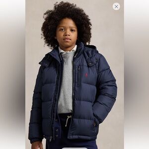 Ralph Lauren Ripstop Down Hooded Jacket